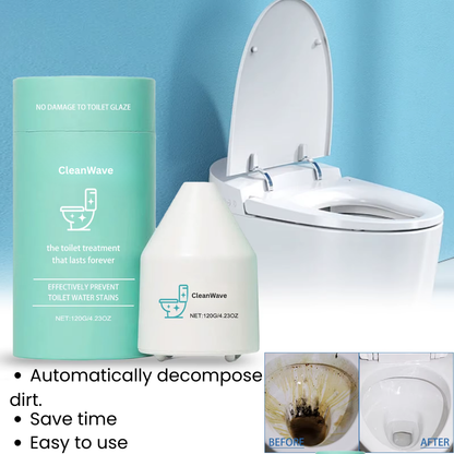 CleanWave Toilet Cleaning Solution