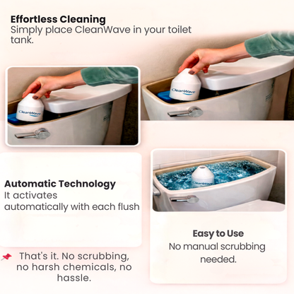 CleanWave Toilet Cleaning Solution